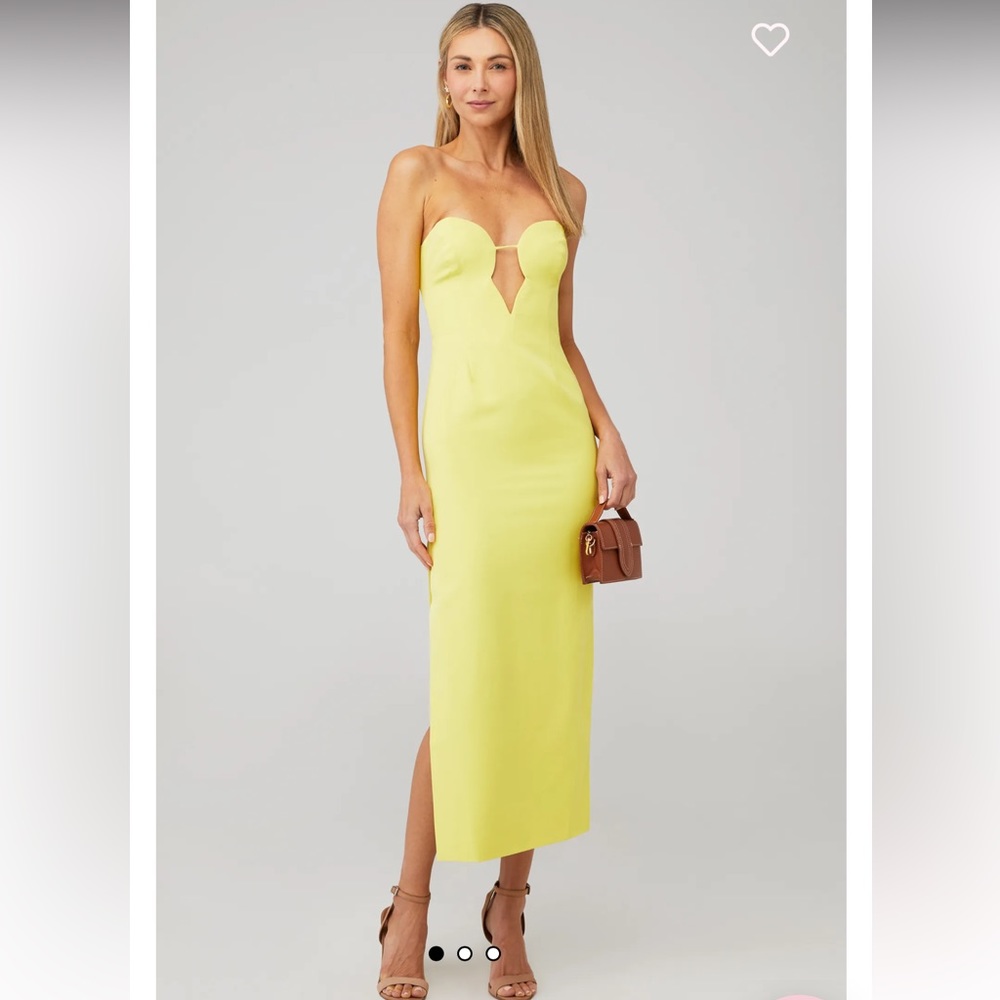 Bardot Eleni Midi Dress in Sunshine